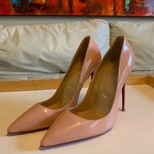 Christian Louboutin Nude Patent Size 39